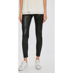 Answear - Legginsy. Szare legginsy ANSWEAR, s, z dzianiny. W wyprzedaży za 49,90 zł.
