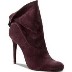 Botki BADURA - 7600-69-L Fiolet 1051. Fioletowe buty zimowe damskie Badura, ze skóry. W wyprzedaży za 309,00 zł.