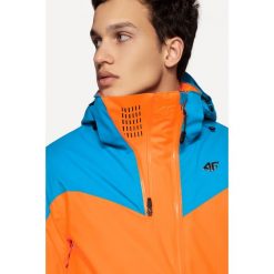 Kurtka narciarska HQ Performance KUMN152A - pomarańcz neon. Szare kurtki męskie na zimę, s, z poliesteru, narciarskie, primaloft. Za 1399,99 zł.