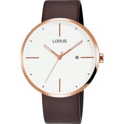 Zegarek Lorus Męski RH902JX9 Klasyczny ciemny brąz. Szare zegarki męskie marki Lorus, z brązu. Za 278,00 zł.