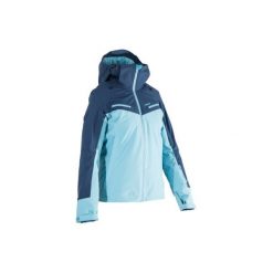 Kurtka narciarska All-Mountain AM900 damska. Niebieskie kurtki damskie marki ARTENGO, z elastanu, ze stójką. Za 499,99 zł.