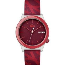 Lacoste - Zegarek 2010933. Czerwone zegarki męskie marki Lacoste, szklane. Za 399,90 zł.