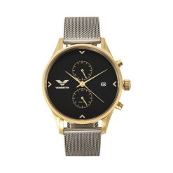 Zegarek Vendetta Zegarek męski DOWNTOWN SILVER/GOLD VE1033 uniwersalny. Szare zegarki męskie Vendetta. Za 503,10 zł.