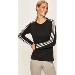 Adidas Performance - Longsleeve. Czarne topy damskie adidas Performance, s, bez wzorów, z bawełny, z okrągłym kołnierzem. Za 169,90 zł.