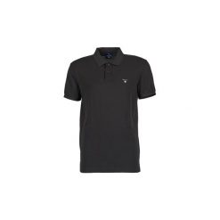Koszulki polo z krótkim rękawem Gant THE ORIGINAL FITTED PIQUE RUGGER. Czarne koszulki męskie GANT, m, bez wzorów, z krótkim rękawem. W wyprzedaży za 279,20 zł.