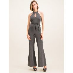 Kombinezon TOMMY HILFIGER ZENDAYA Halterneck Lx WW0WW26390. Szare kombinezony damskie TOMMY HILFIGER, bez wzorów, z elastanu, bez kołnierzyka, bez rękawów. W wyprzedaży za 759,00 zł.