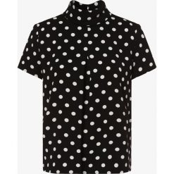 Esprit Collection - Bluzka damska, czarny. Czarne bluzki damskie Esprit Collection, bez wzorów, z golfem, bez rękawów. Za 159,95 zł.