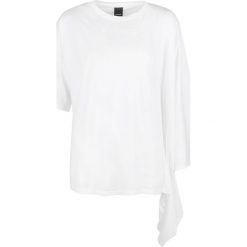 Pinko Bluzka "Trafalgar". Bluzki damskie Pinko, bez wzorów, z tkaniny, z okrągłym kołnierzem, z krótkim rękawem. Za 269,00 zł.