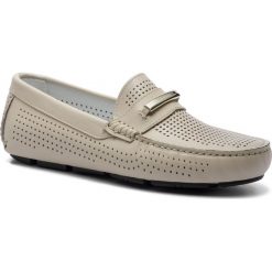 Mokasyny BALDININI - 999409YELBA919191RXX Beige. Brązowe mokasyny damskie Baldinini, ze skóry, na płaskiej podeszwie. W wyprzedaży za 849,00 zł.