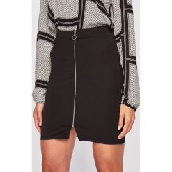 Only - Spódnica. Brązowe spódniczki damskie ONLY, s, bez wzorów, z elastanu, mini, ołówkowe. Za 89,90 zł.