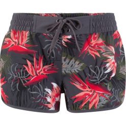 Szorty plażowe bonprix czerwono-zielony. Czerwone spodnie damskie bonprix. Za 69,99 zł.