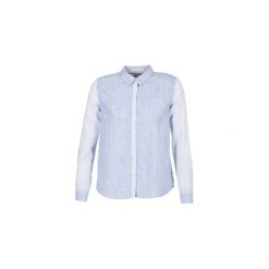 Koszule Pepe jeans CRIS. Niebieskie koszule damskie Pepe Jeans, s, bez wzorów, z jeansu, bez kołnierzyka, bez rękawów. Za 247,20 zł.