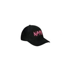 CZAPKA NASTY CAP. Czarne czapki damskie marki JUNGMOB, z haftami, z bawełny. Za 95,00 zł.