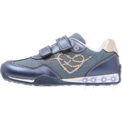 Geox NEW JOCKER GIRL Tenisówki i Trampki navy/gold. Niebieskie trampki chłopięce Geox, z materiału. Za 329,00 zł.