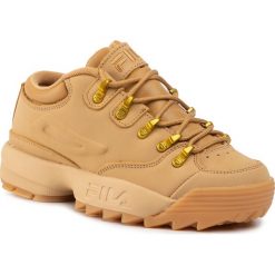 Sneakersy FILA - Disruptor Hiker Low Wmn 1010749.EDU Chipmunk. Pomarańczowe półbuty damskie Fila, ze skóry ekologicznej. W wyprzedaży za 309,00 zł.