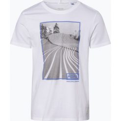 Marc O'Polo Denim - T-shirt męski, biały. Białe t-shirty męskie Marc O'Polo DENIM, xl, z nadrukiem, z bawełny, polo. Za 129,95 zł.