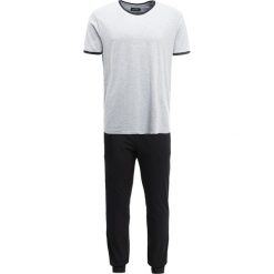 Piżamy męskie: YOURTURN RINGER SET Piżama grey/black