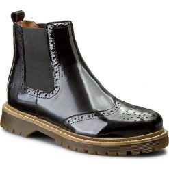 Sztyblety BRONX - 44160-BH BX 829 Black 1. Czarne botki damskie skórzane marki Bronx. W wyprzedaży za 289,00 zł.