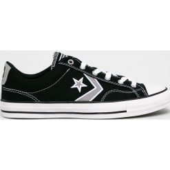 Converse - Tenisówki. Czarne trampki męskie Converse, bez wzorów, z gumy, na sznurówki. W wyprzedaży za 199,90 zł.