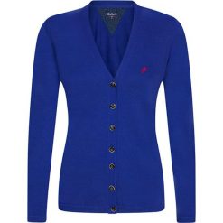 Kardigan w kolorze niebieskim. Niebieskie kardigany damskie marki Denim Culture, l. W wyprzedaży za 139,95 zł.