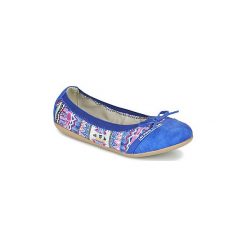Baleriny Dziecko LPB Shoes CAPRICE. Niebieskie baleriny dziewczęce marki LPB Shoes, bez wzorów, bez obcasa. Za 143,20 zł.