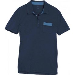 Koszulki polo: Icebreaker Koszulka Termoaktywna Z Krótkim Rękawem Mens Quattro Ss Polo Admiral/Cyan M