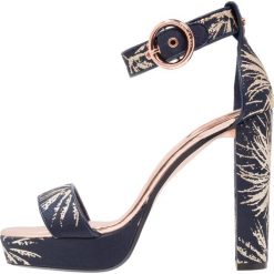 Sandały damskie: Ted Baker JEWLL Sandały na obcasie dark blue