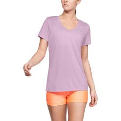 Under Armour Tech™ Twist Koszulka Fioletowy. Fioletowe koszulki damskie Under Armour, s, bez wzorów, z poliesteru, bez kołnierzyka. Za 128,95 zł.