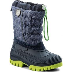Buty zimowe chłopięce: Śniegowce CMP – Kids Hanki Mel 3Q48064MK Nautico Mel. N946