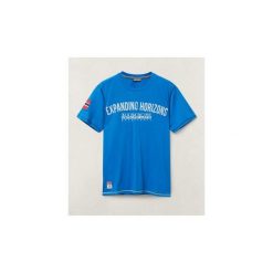 T-shirty z krótkim rękawem Napapijri N0YIFP SELIZE. Niebieskie t-shirty męskie Napapijri, s, bez wzorów, bez kołnierzyka, krótkie. Za 212,11 zł.