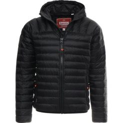 Superdry CORE HOODED Kurtka puchowa black. Szare kurtki męskie puchowe marki WED'ZE, m, z elastanu, narciarskie. Za 729,00 zł.