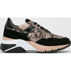 Tamaris - Buty. Brązowe buty sportowe damskie Tamaris, bez wzorów, ze skóry, sportowe. W wyprzedaży za 259,90 zł.