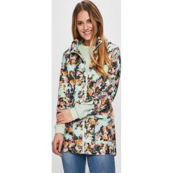 Answear - Parka Secret Garden. Pomarańczowe kurtki damskie marki ANSWEAR, s, bez wzorów, z poliesteru, długie, z kapturem. Za 119,90 zł.