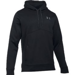 Under Armour AF Icon Solid PO Hood 1280729-001. Czarne bluzy męskie Under Armour, s, bez wzorów, z poliesteru, bez kołnierzyka, bez rękawów, bez kaptura. W wyprzedaży za 179,99 zł.
