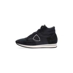 Buty Philippe Model Paris TRHU 5005 TROPEZ HI. Niebieskie trampki męskie Philippe Model Paris, bez wzorów, bez zapięcia. Za 777,28 zł.