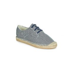 Espadryle André SYBILLE. Niebieskie espadryle damskie Andre, bez wzorów, bez obcasa. W wyprzedaży za 119,20 zł.
