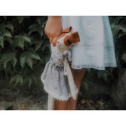 Przytulanka Pies Luna. Czarne przytulanki i maskotki Pakamera, z bawełny. Za 99,00 zł.