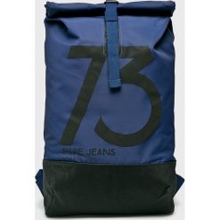Pepe Jeans - Plecak. Niebieskie plecaki męskie marki Pepe Jeans, z jeansu. W wyprzedaży za 179,90 zł.
