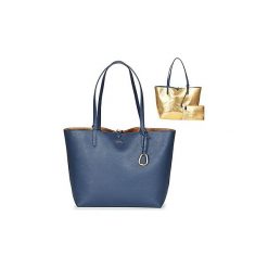 Torby shopper Lauren Ralph Lauren MERRIMACK REVERSIBLE TOTE MEDIUM. Niebieskie torby na zakupy damskie marki Lauren Ralph Lauren. Za 623,20 zł.