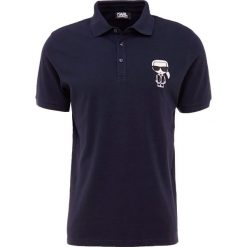 KARL LAGERFELD Koszulka polo navy. Niebieskie koszulki polo KARL LAGERFELD, m, z bawełny. Za 379,00 zł.