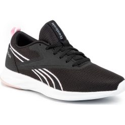 Buty Reebok - Astroride Essential 2 FU7129 Black/Pixpnk/Dgry5. Czarne buty sportowe damskie Reebok, bez wzorów, ze skóry ekologicznej, sportowe, do biegania. Za 199,00 zł.
