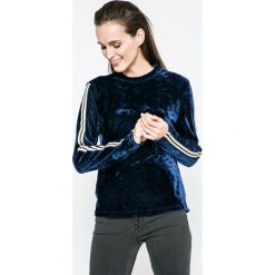Vero Moda - Bluzka. Niebieskie bluzki damskie marki Vero Moda, s, bez wzorów, z poliesteru, casualowe, z okrągłym kołnierzem, bez rękawów. W wyprzedaży za 99,90 zł.