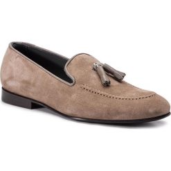 Półbuty POLLINI - PB10282C07UBV104 Beige. Pomarańczowe półbuty męskie Pollini, na co dzień, bez wzorów, ze skóry, bez zapięcia. W wyprzedaży za 519,00 zł.