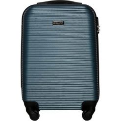 Walizki: Walizka w kolorze srebrno-niebieskim – (S)40,5 x (W)58 x (G)24 cm