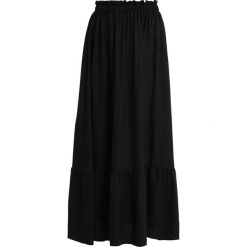 Sisley RUFFLE DETAIL SKIRT Spódnica plisowana nero. Czarne spódniczki damskie marki Sisley, z wiskozy. Za 439,00 zł.