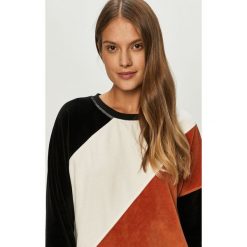 Roxy - Bluza. Bluzy damskie Roxy, s, bez wzorów, z bawełny, z długim rękawem, długie, bez kaptura. Za 249,90 zł.