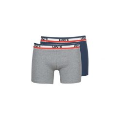 Bokserki Levis LEVIS 200SF SPRTSWR LOGO COLOR BOXER BRIEF 2P. Niebieskie bokserki męskie Levi's®, bez wzorów. Za 109,00 zł.