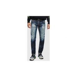 Jeansy slim fit Diesel THOMMER 0092I. Niebieskie jeansy męskie Diesel, m, bez wzorów. Za 830,79 zł.
