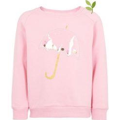 Bluza "Ofelia" w kolorze jasnoróżowym. Różowe bluzy niemowlęce name it girls, z aplikacjami, z bawełny, bez rękawów, bez kaptura. W wyprzedaży za 42,95 zł.