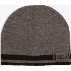 BOSS Casual - Czapka męska – Ciny-3, szary. Szare czapki męskie BOSS Casual, bez wzorów, casualowe. Za 229,95 zł.
